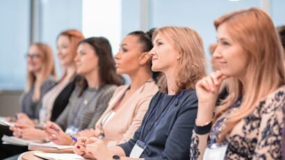 Education Conference and Presentation Audience at the conference hall