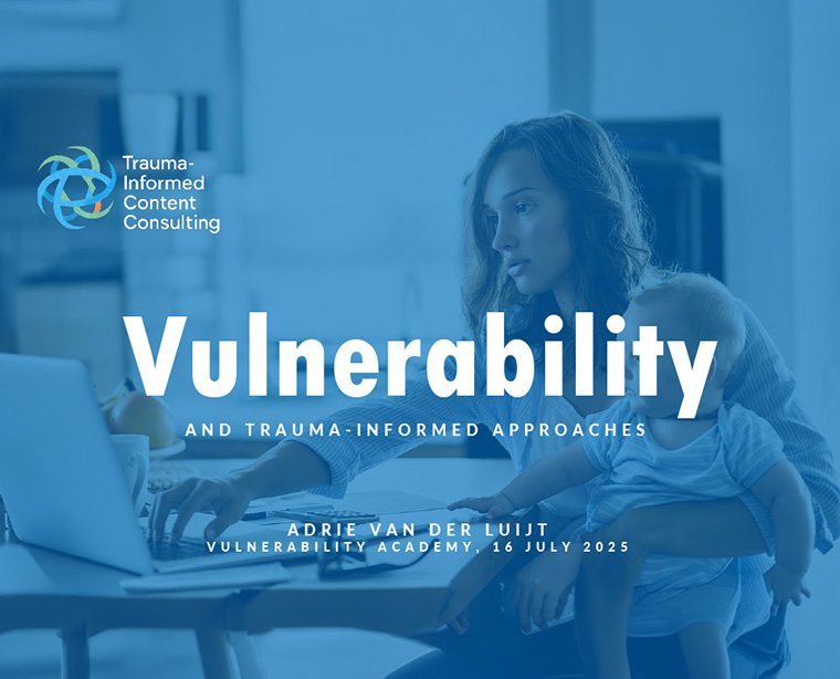 Adrie van der Luijt, Founder of Trauma-Informed Content Consulting, is a keynote speaker at the Money Advice Trust's Vulnerability and Consumer Duty Academy.